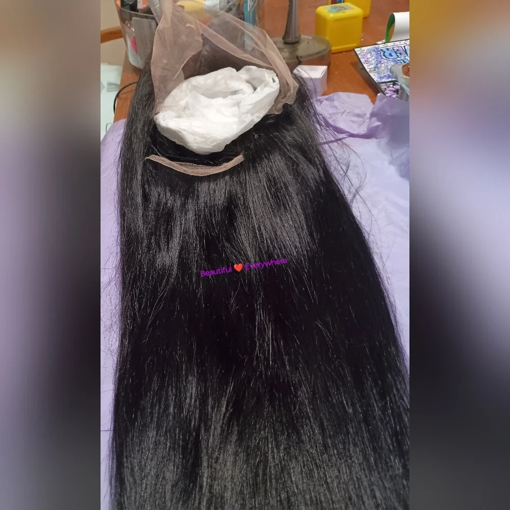 Human Hair Lace Wig - Picture 10 of 14